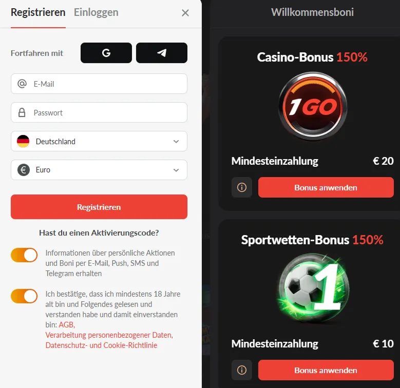 Das Treueprogramm für Stammspieler